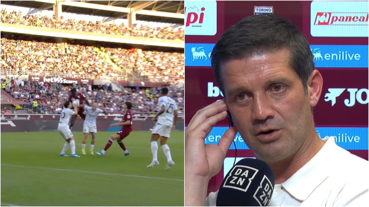 Chivu scherza in tv sul rigore contro l'Inter a Torino: "Mi mancavano gli occhiali, non ho visto"