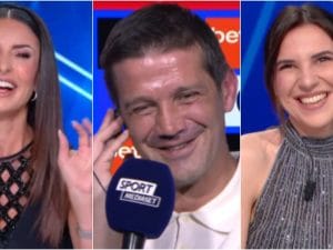 Chivu scherza in tv con Zille e Bertini dopo Inter-Como: “Non dico niente altrimenti mi cazziano”