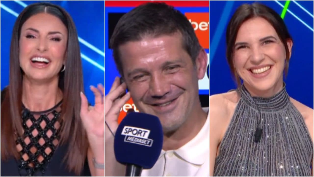 Chivu scherza in tv con Zille e Bertini dopo Inter-Como: "Non dico niente altrimenti mi cazziano"