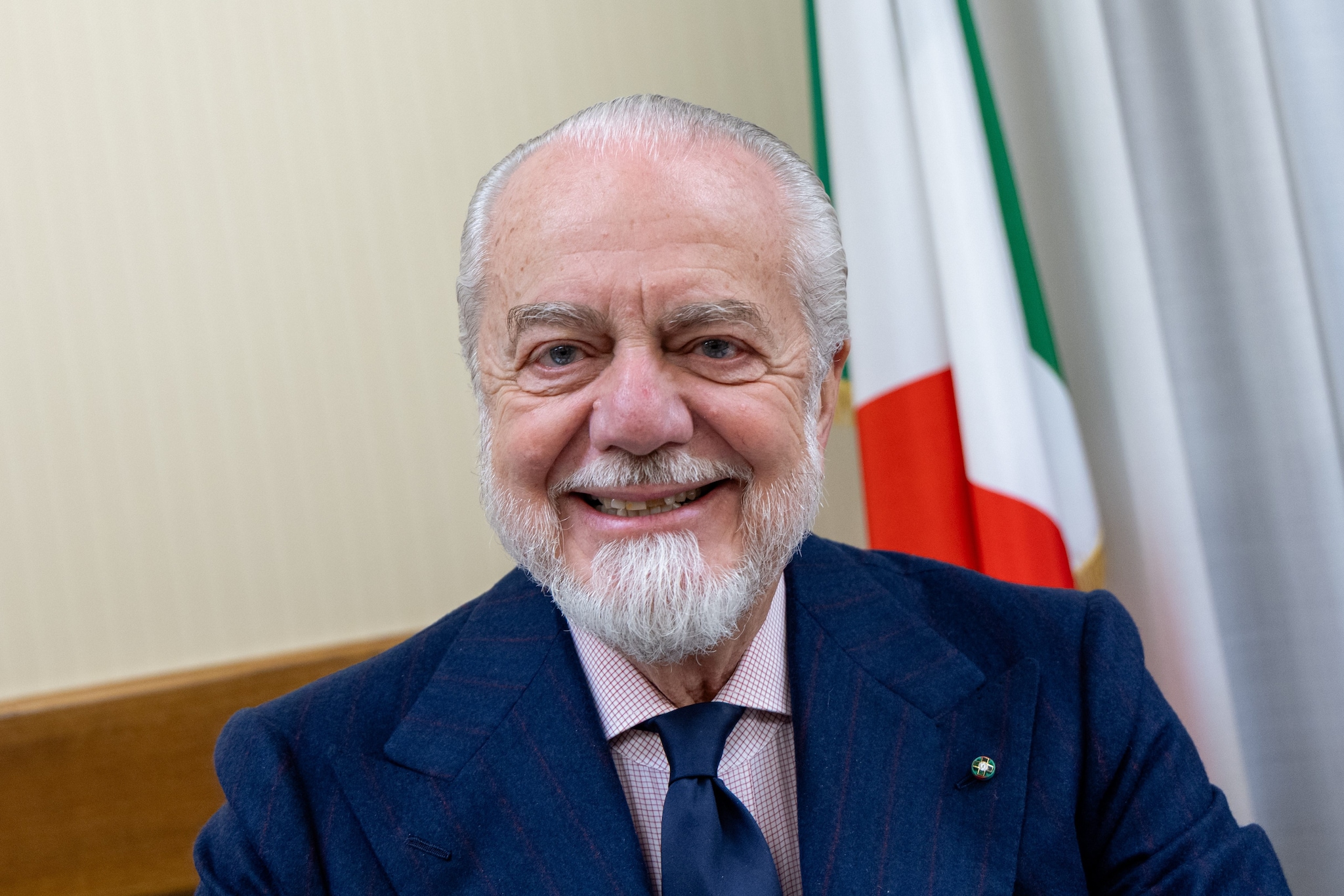 Aurelio De Laurentiis è stato il primo a fare il nome di Giovanni Malagò per la FIGC.