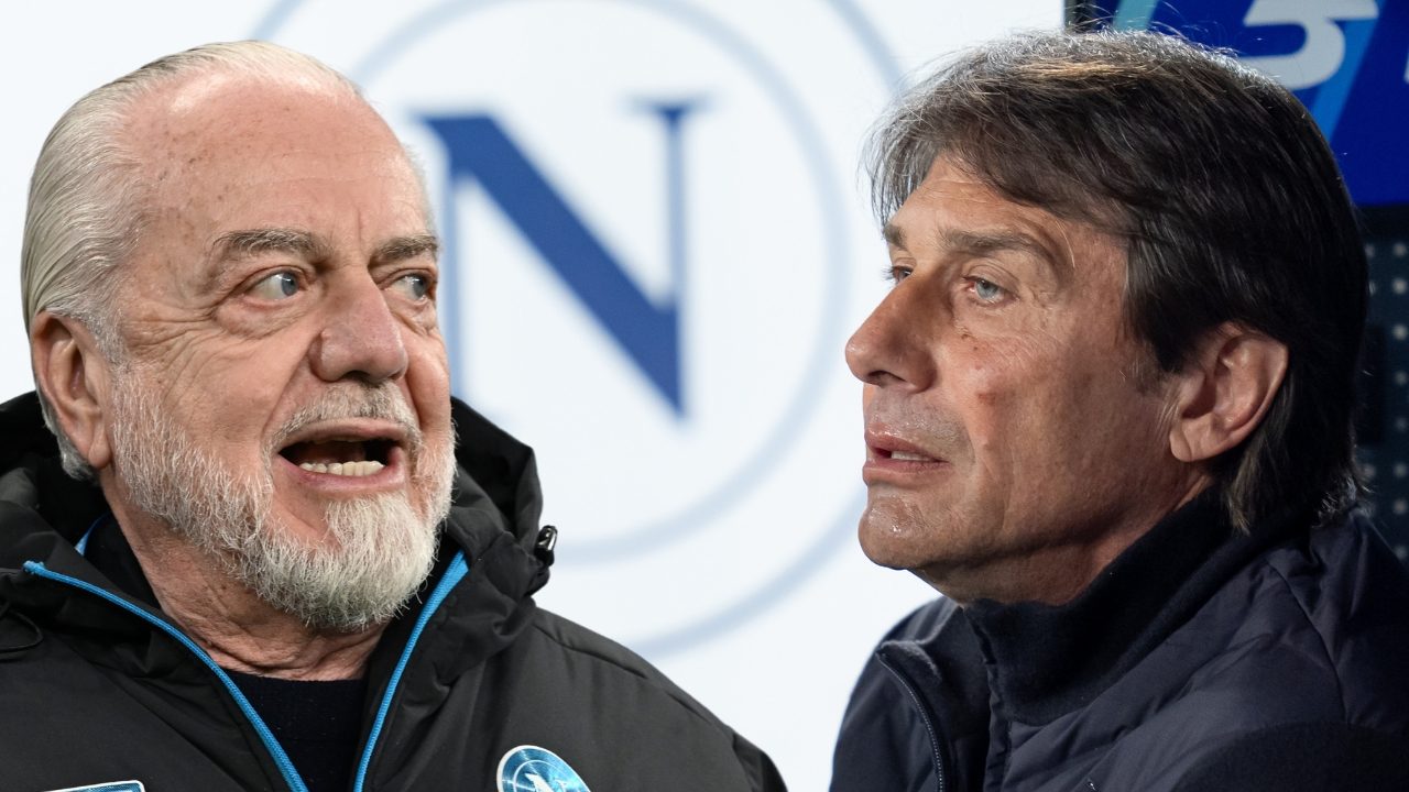 De Laurentiis risponde a Conte che si candida a CT della Nazionale dopo Napoli-Milan: "Gli direi sì"