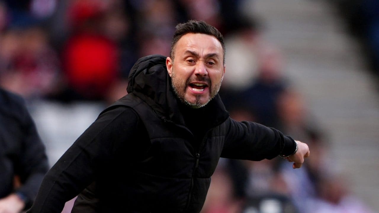 De Zerbi dopo il primo ko al Tottenham: "Mi dispiace per loro, ma non hanno la fiducia necessaria"