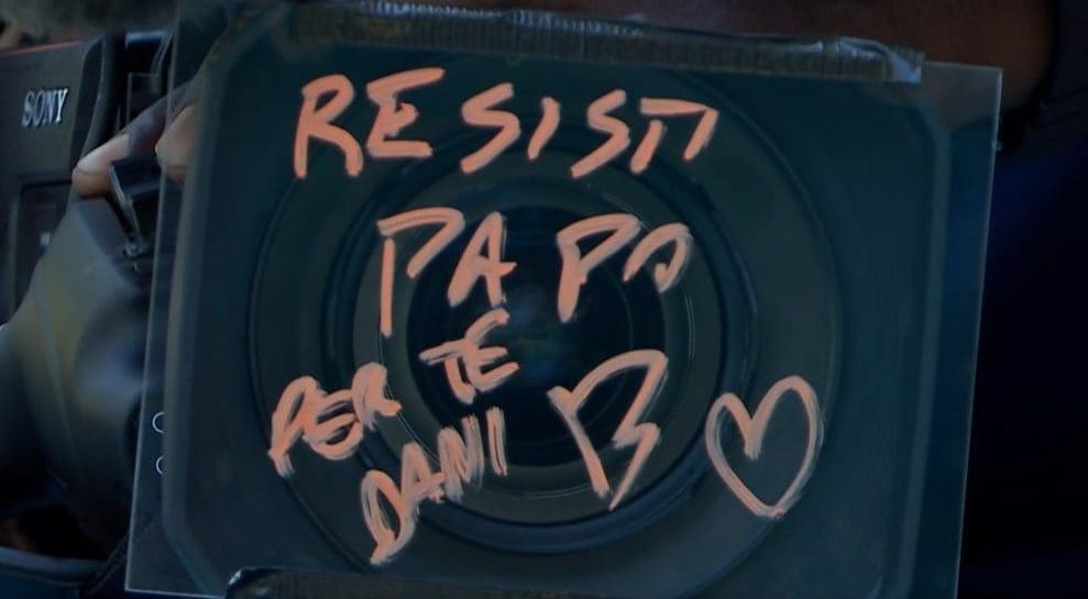 Il messaggio scritto da Bolelli per il padre dopo la vittoria a Miami. "Per te Dani", aveva aggiunto Vavassori