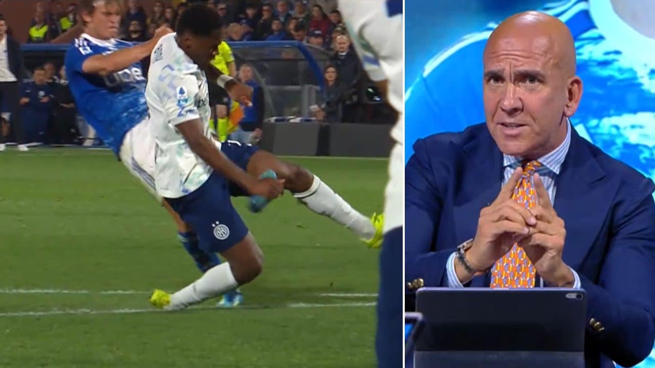 Nessun rigore di Bonny su Paz in Como-Inter, Di Canio: "Errore VAR, significa non capire di calcio"