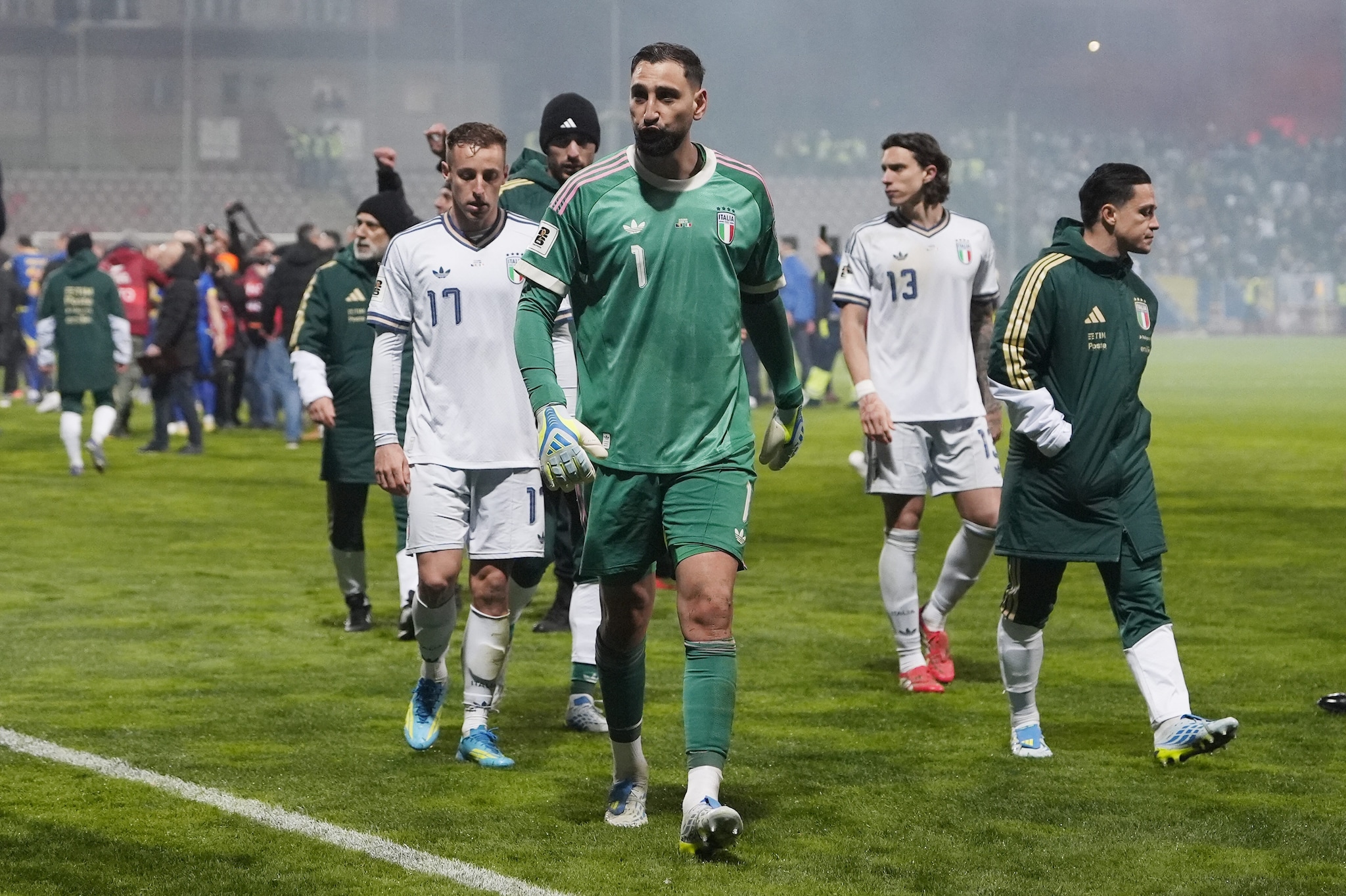 Italia fuori dai Mondiali per la terza volta consecutiva.