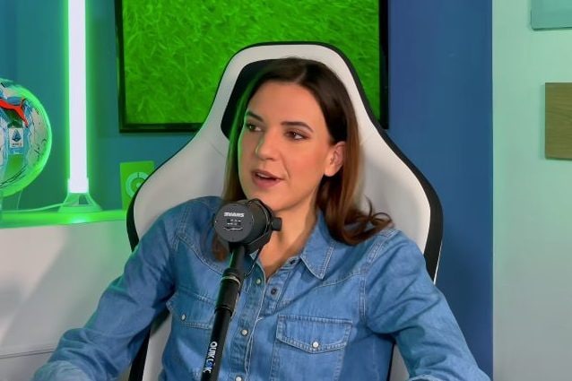 Federica Zille durante il podcast