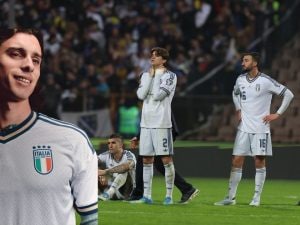 L’Italia ha presentato le maglie per i Mondiali che non giocherà 10 giorni prima del match con la Bosnia