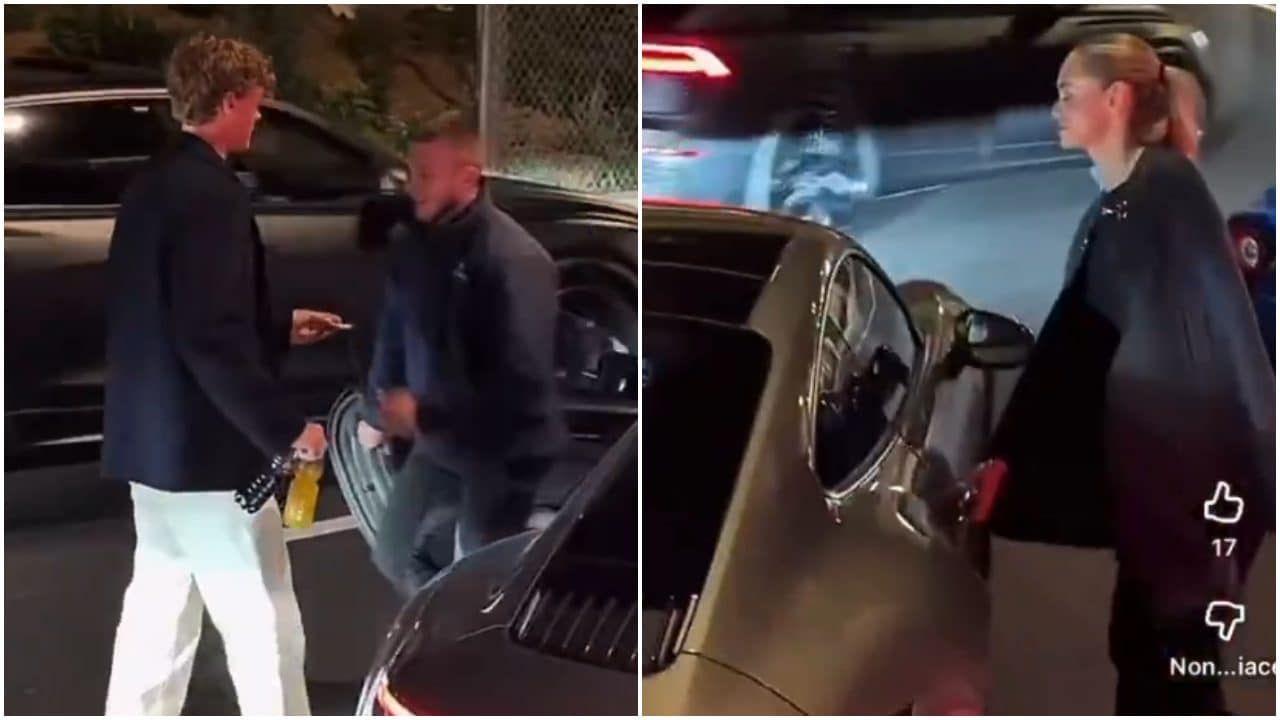 Sinner spazza via le voci di rottura con la fidanzata Laila: assieme in Porsche al Cipriani di Monte Carlo