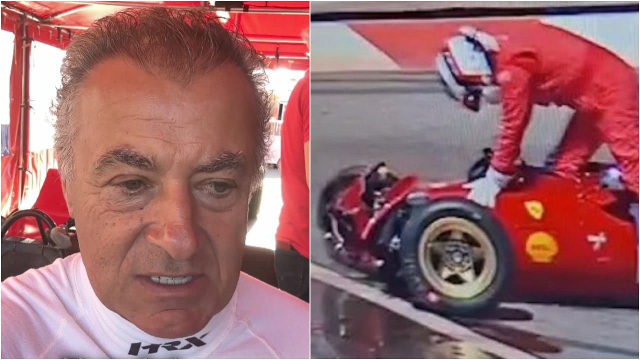 Jean Alesi imbarazzato dopo aver distrutto un'altra Ferrari a Monte Carlo: "Fregato dai trabocchetti"