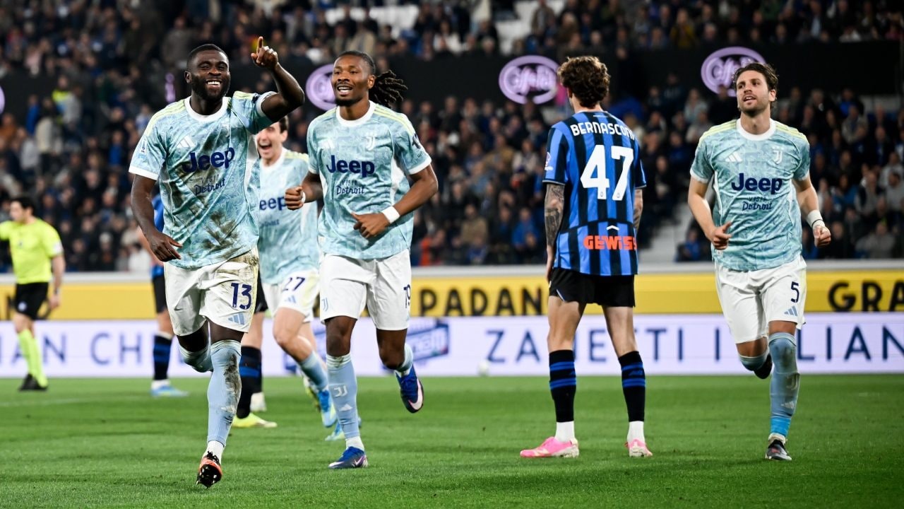La Juve batte l'Atalanta e ora Spalletti tifa Inter per il quarto posto: decide un gol di Boga
