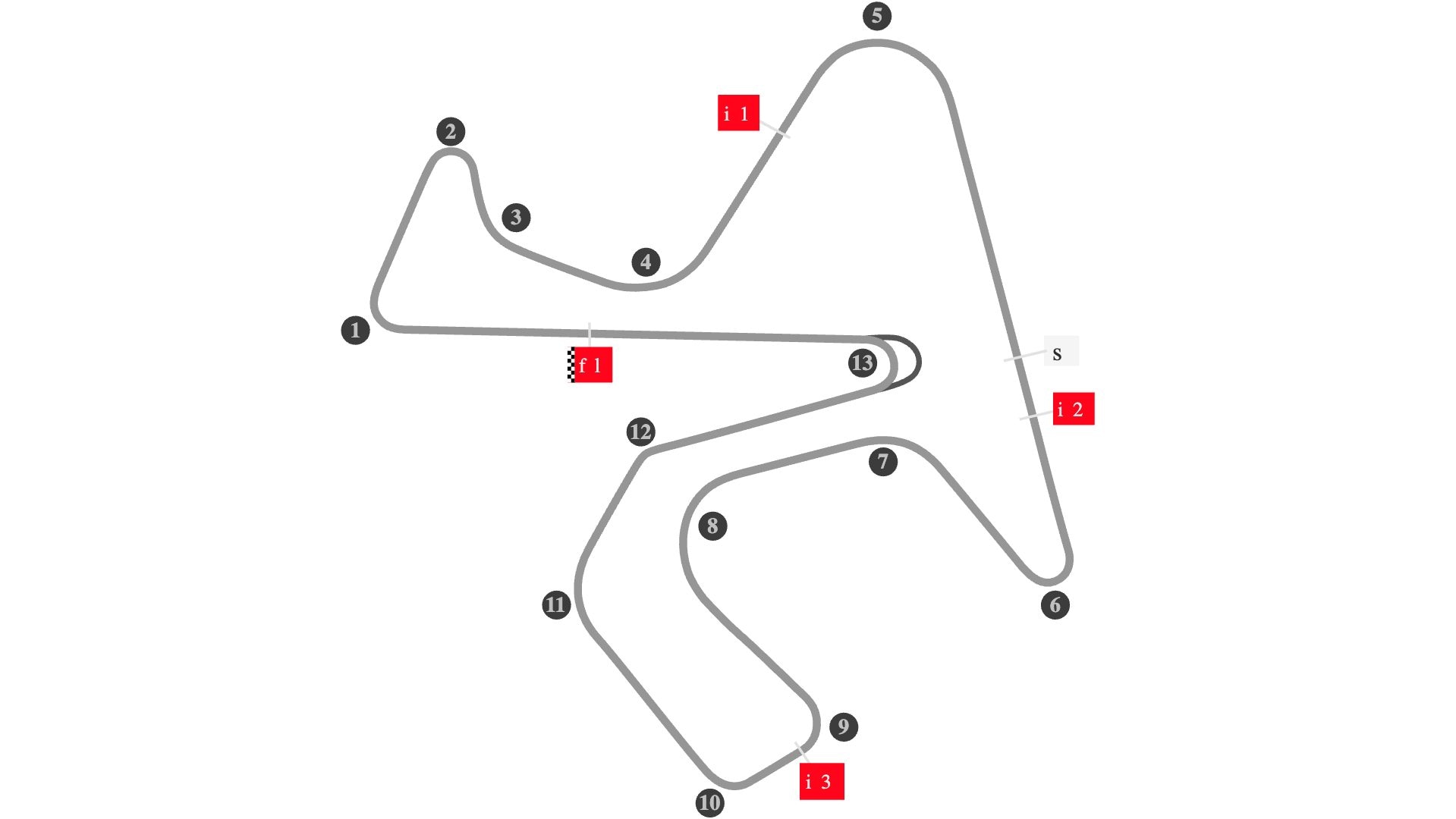 La mappa del circuito di Jerez de la Frontera su cui oggi si corre la gara del GP di Spagna della MotoGP 2026.