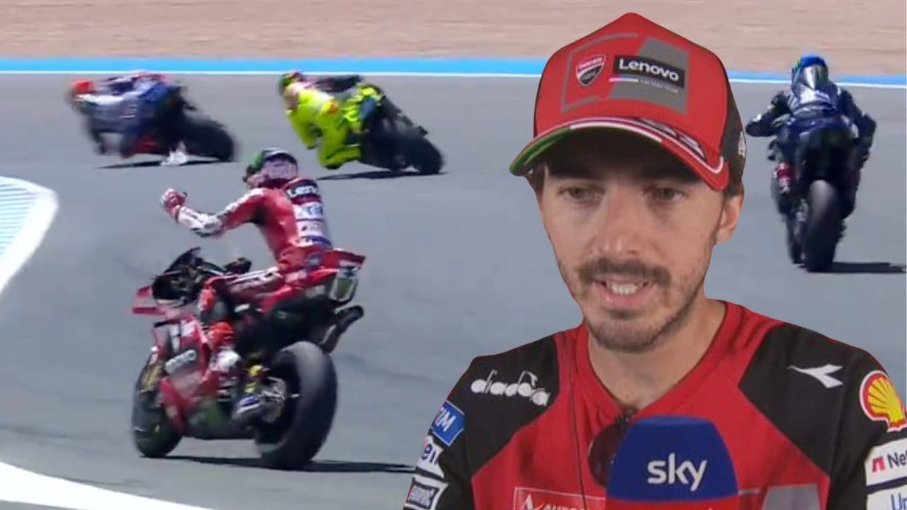 Bagnaia svela il motivo del ritiro nel GP Spagna di MotoGP: "Non riuscivo più a fermare la mia Ducati"