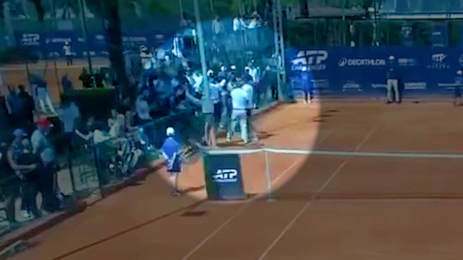 Nerman Fatic litiga con un tifoso al Challenger di Roma: parla bene l'italiano, ha capito tutto