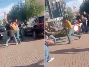 Orban scende dall’auto e si scaglia contro un tifoso dopo Verona-Milan: urla e spinte, poi le scuse