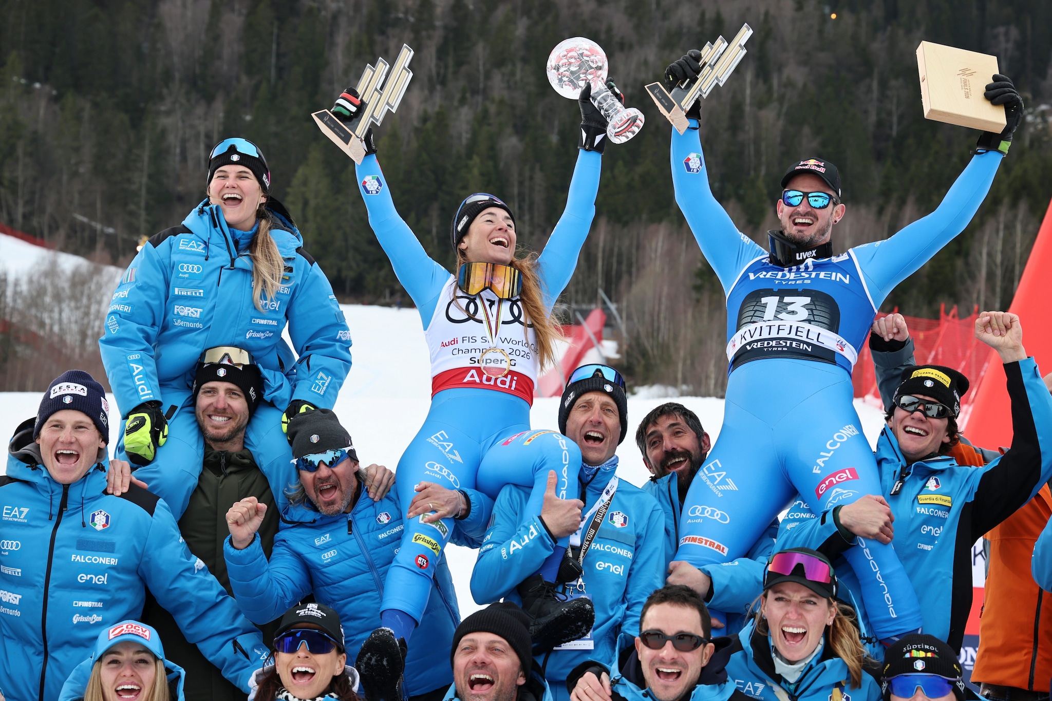 Laura Pirovano, Sofia Goggia e Dominik Paris: festa tutta italiana In Coppa del Mondo 2026