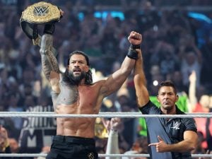 Wrestlemania 42, Roman Reigns campione dopo un’epica battaglia con CM Punk. Brock Lesnar si ritira