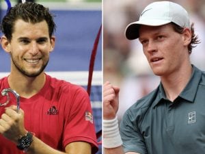Dominic Thiem: “Vedevo Sinner in palestra al mattino, faceva esercizi noiosi. Ma ora è impressionante”