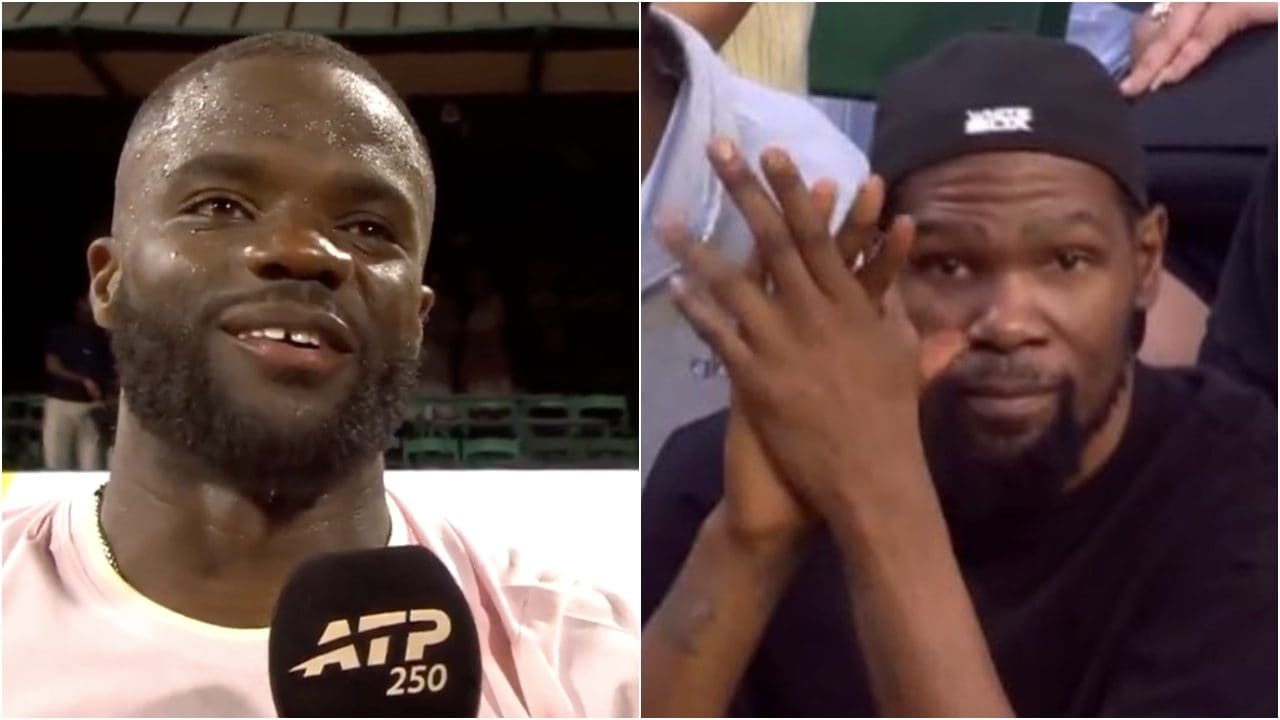Tiafoe su Kevin Durant: "Nel terzo set è andato via, è vecchio. Doveva tornare a casa per riposarsi"
