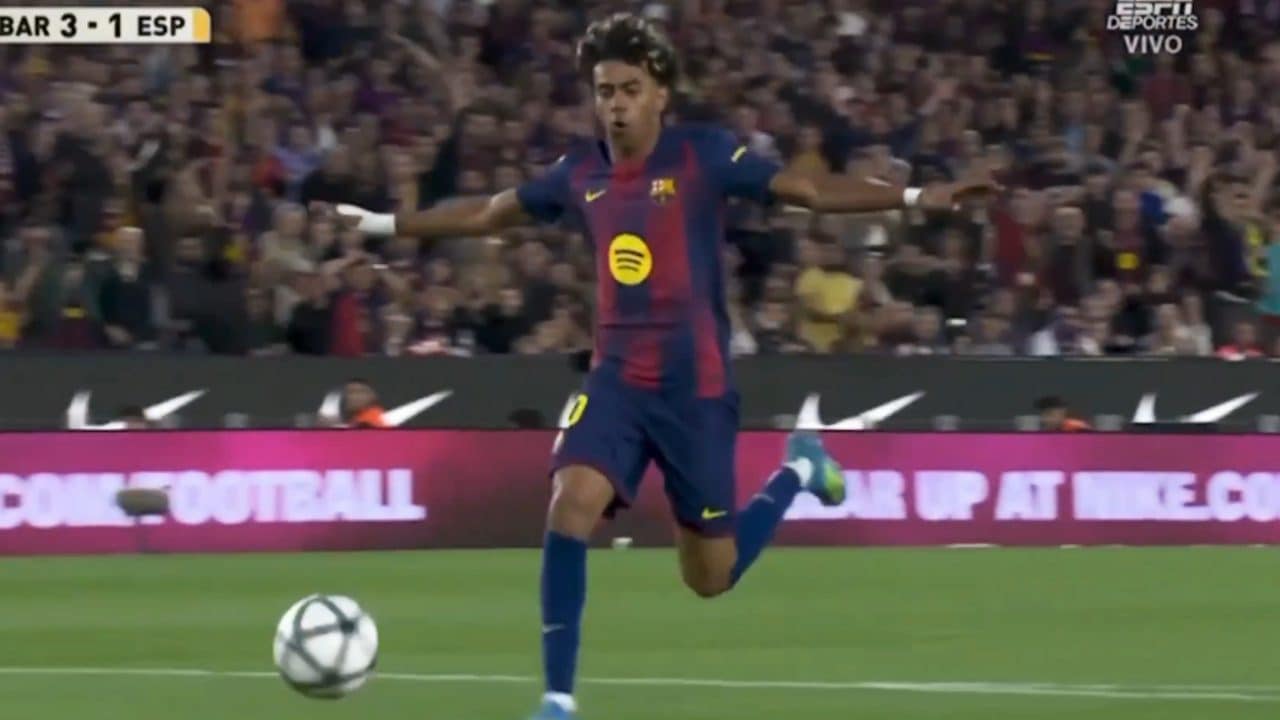 Yamal esulta prima ancora di segnare: onnipotenza calcistica in Barcellona-Espanyol