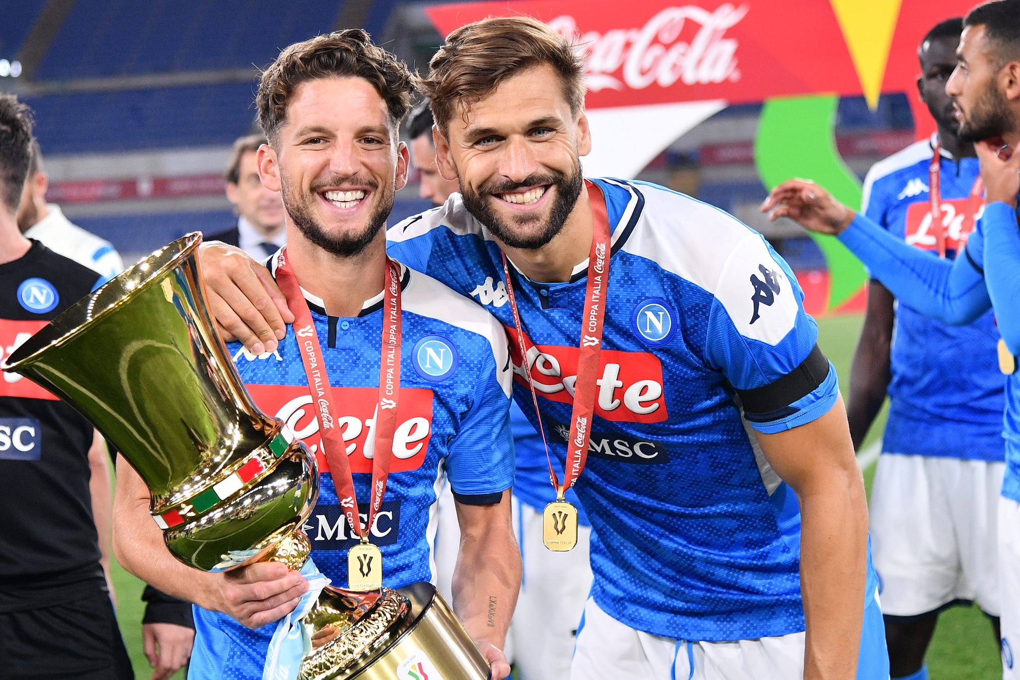 Llorente ha vinto la Coppa Italia con il Napoli