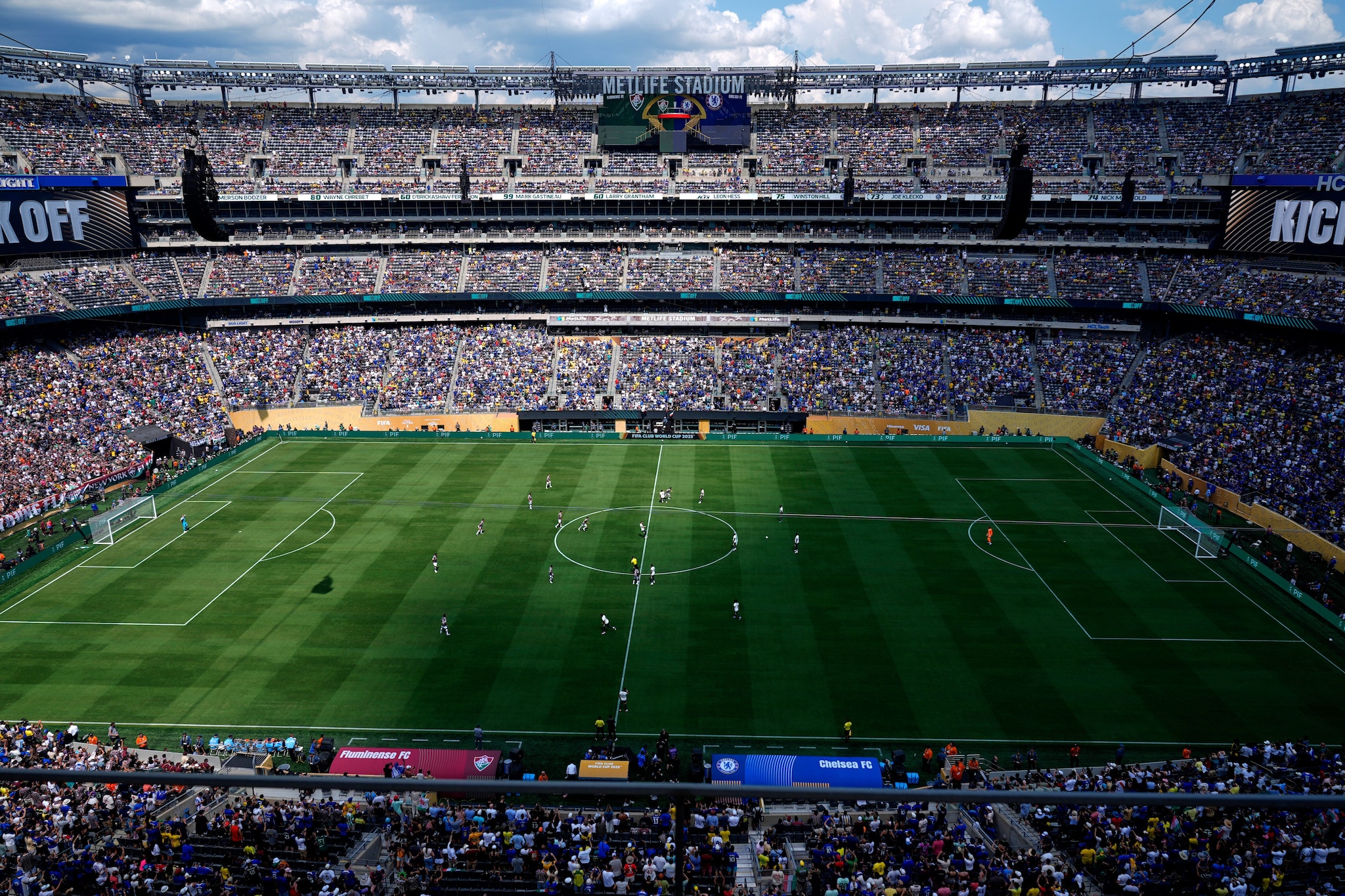 Il MetLife Stadium (New Jersey) dove il 19 luglio si giocherà la finale dei Mondiali 2026