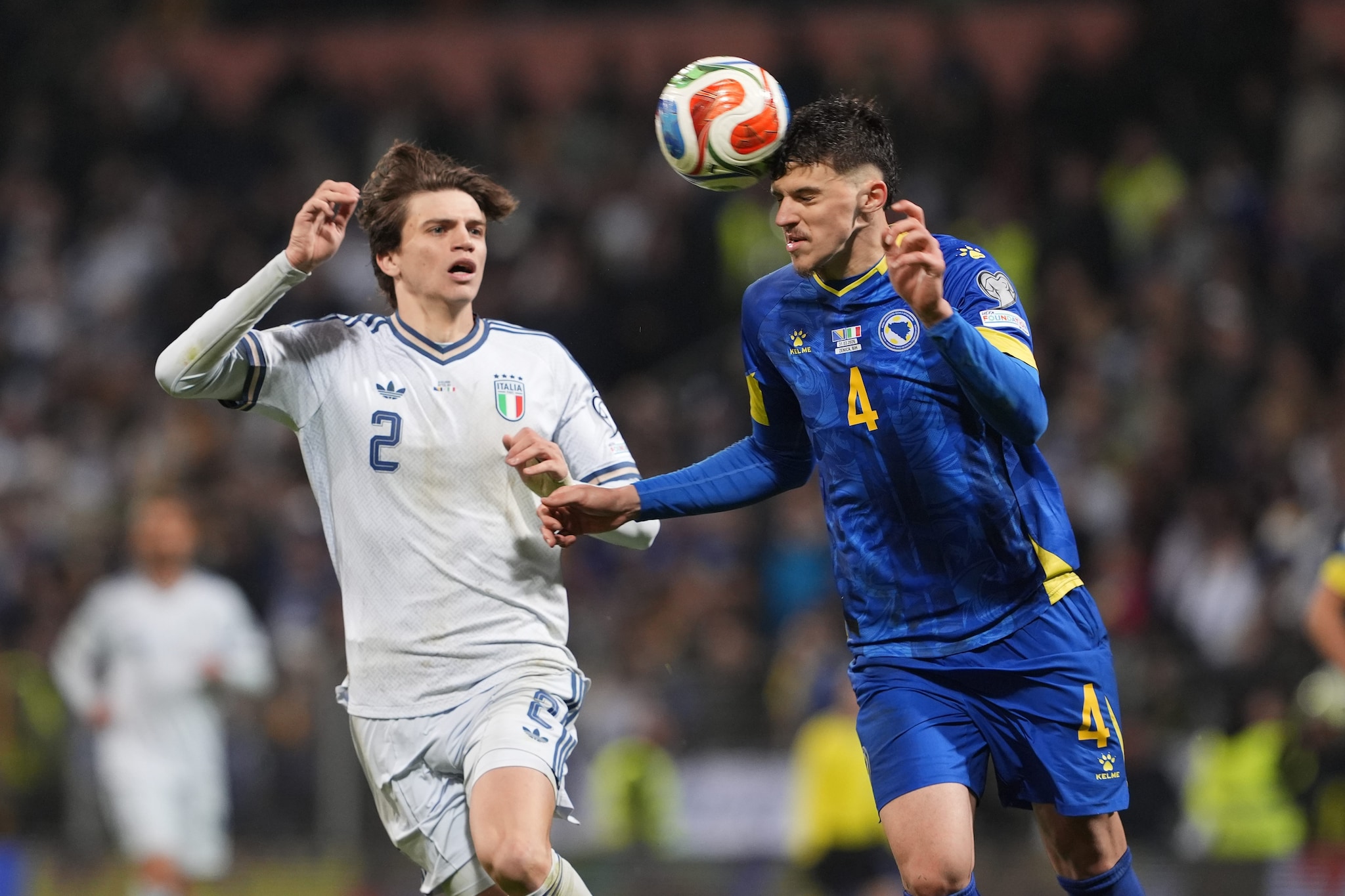 Marco Palestra in Nazionale maggiore, chiamato da Gennaro Gattuso nella amara partita contro la Bosnia