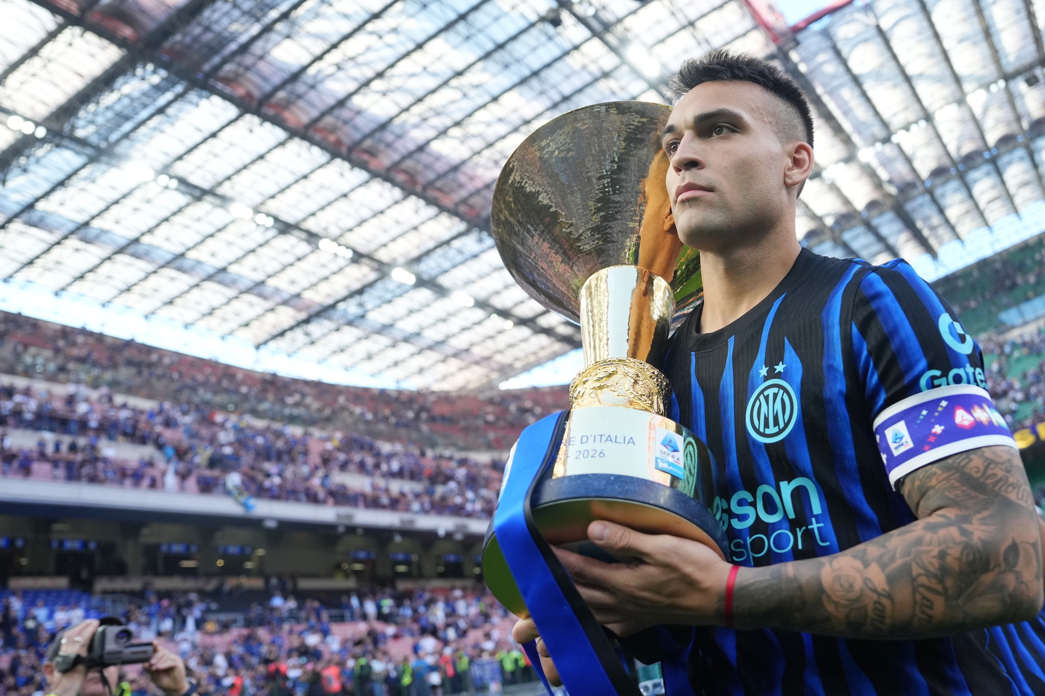 In questa stagione Lautaro Martinez ha vinto campionato e Coppa Italia