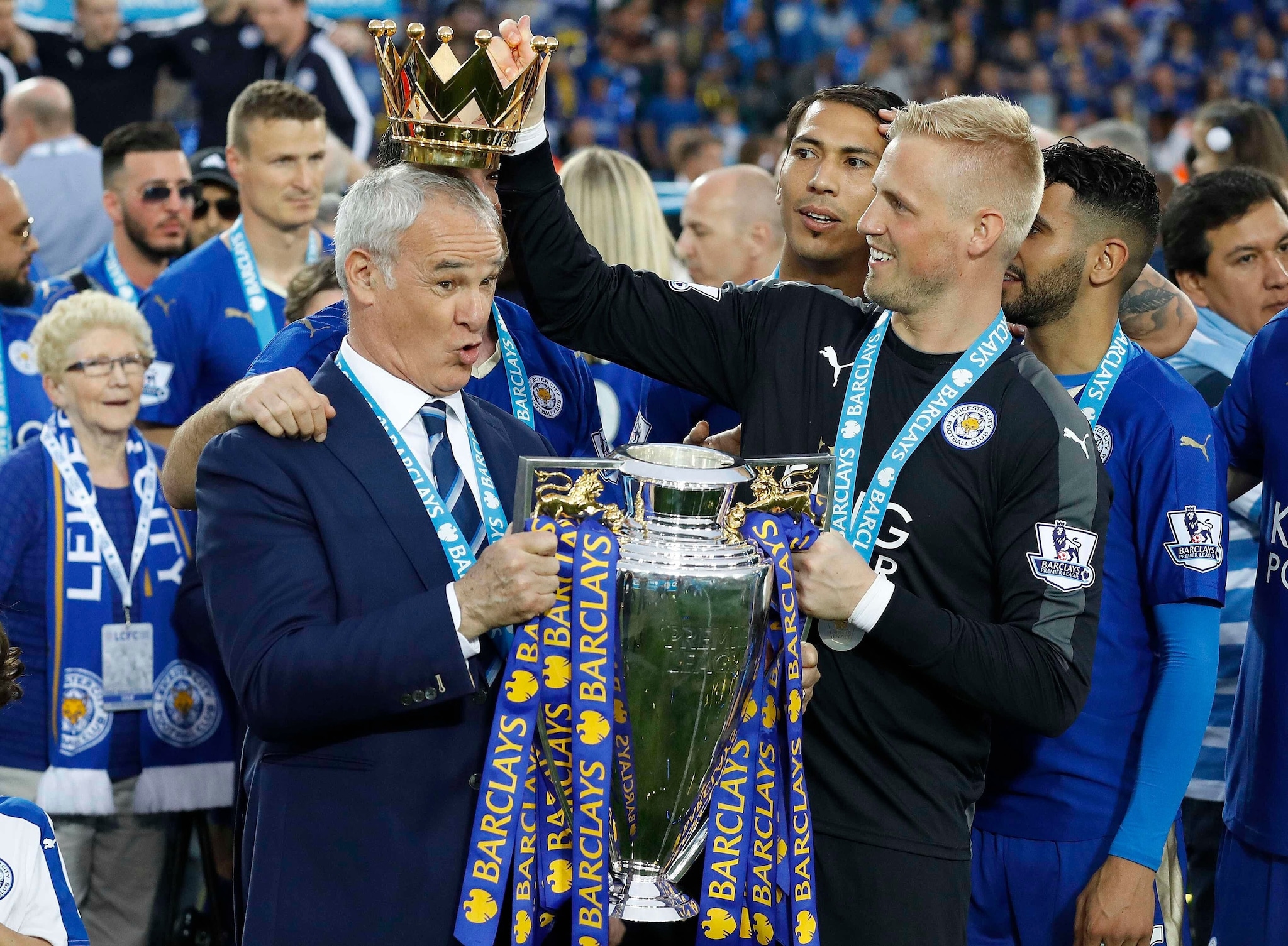 Schmeichel ha vinto la Premier League con il Leicester di Ranieri