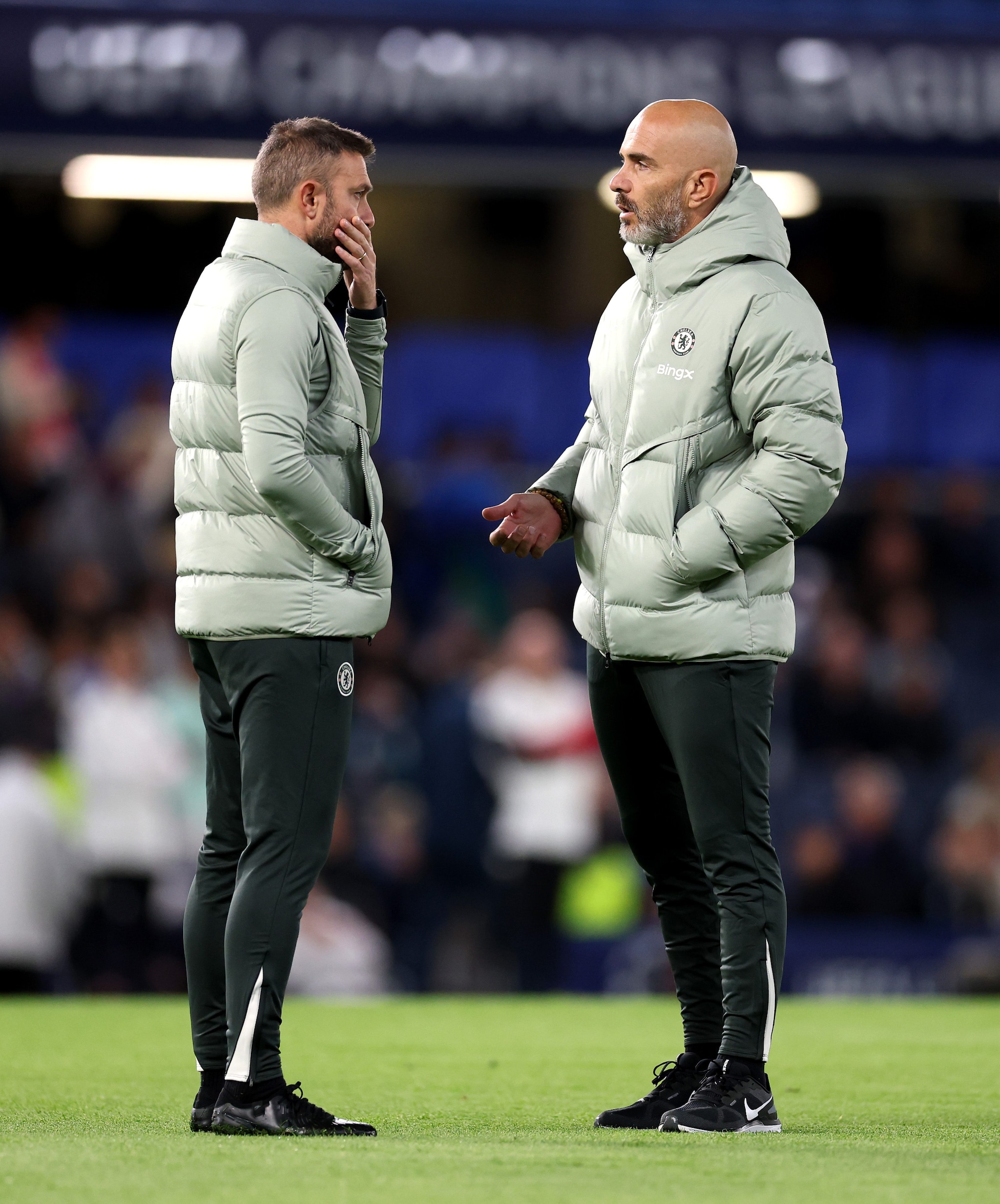 Vitiello e Maresca durante l’esperienza al Chelsea.