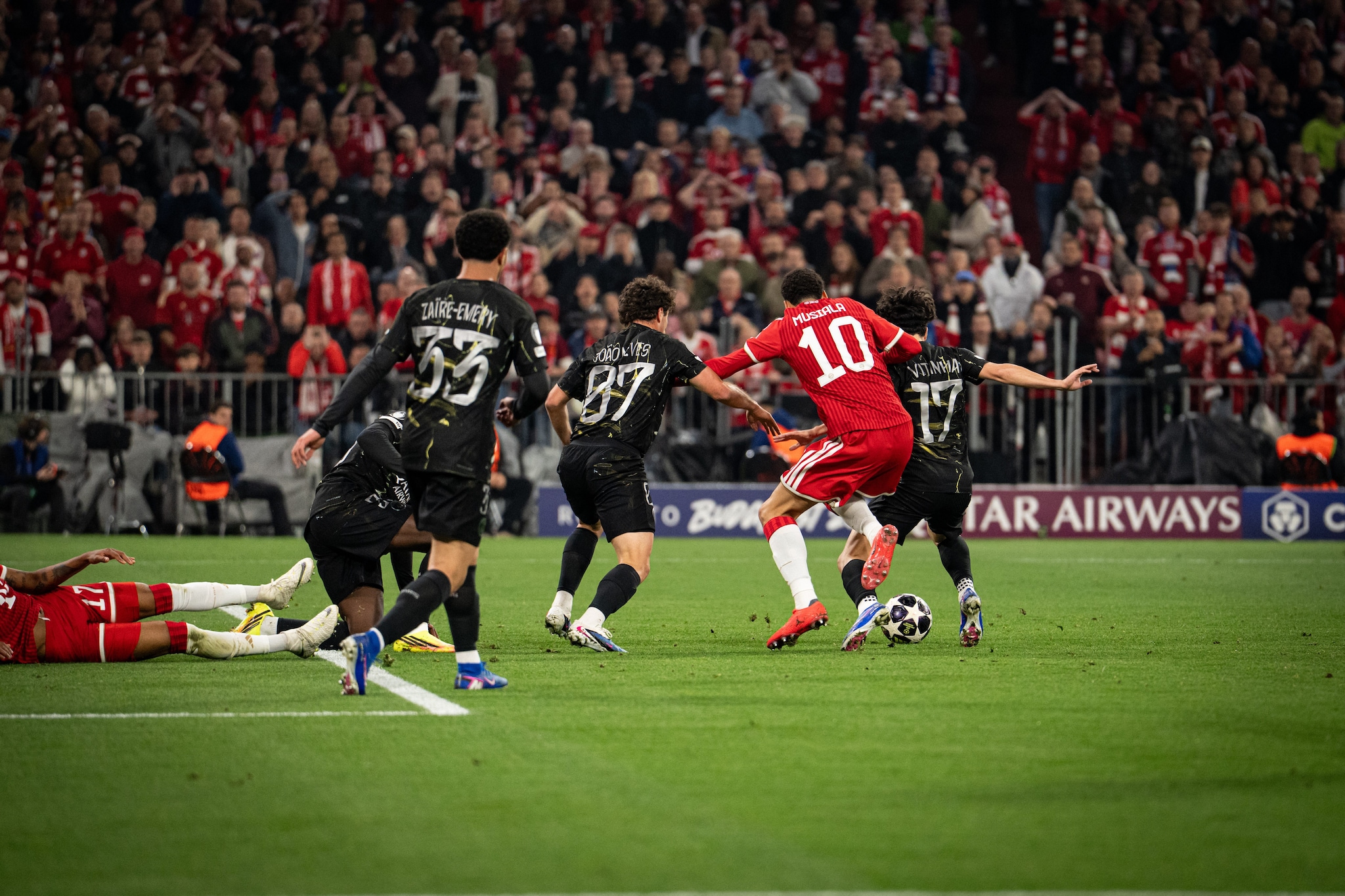 Un momento della partita.