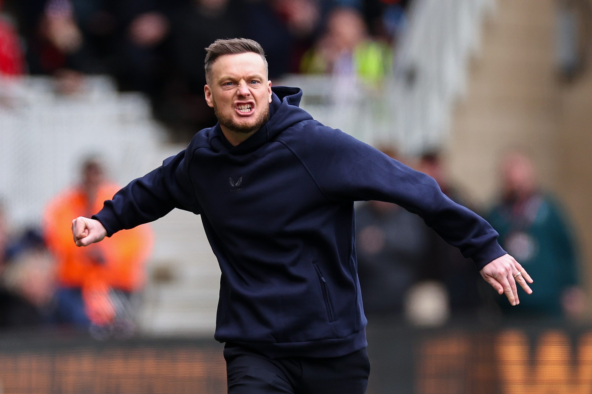L’allenatore del Middlesbrough, Kim Hellberg.