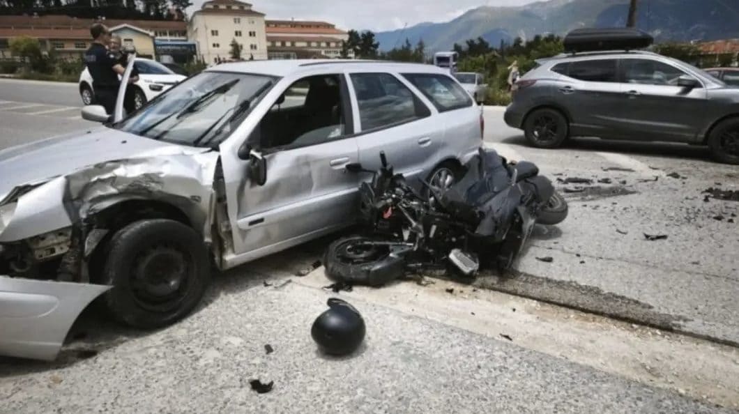 Le immagini dell’incidente in cui è stato coinvolto Oikonomou