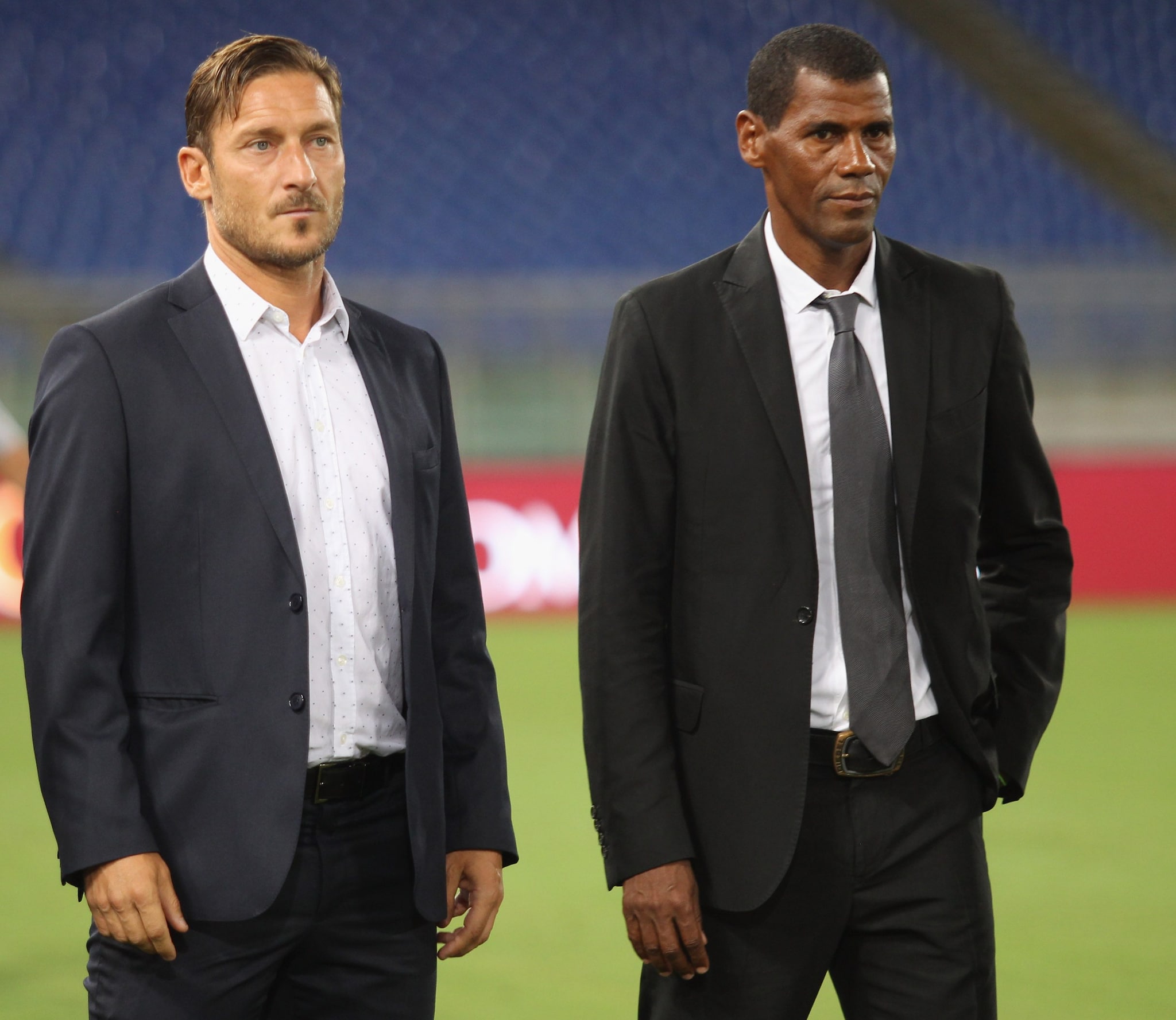 Aldair e Francesco Totti.