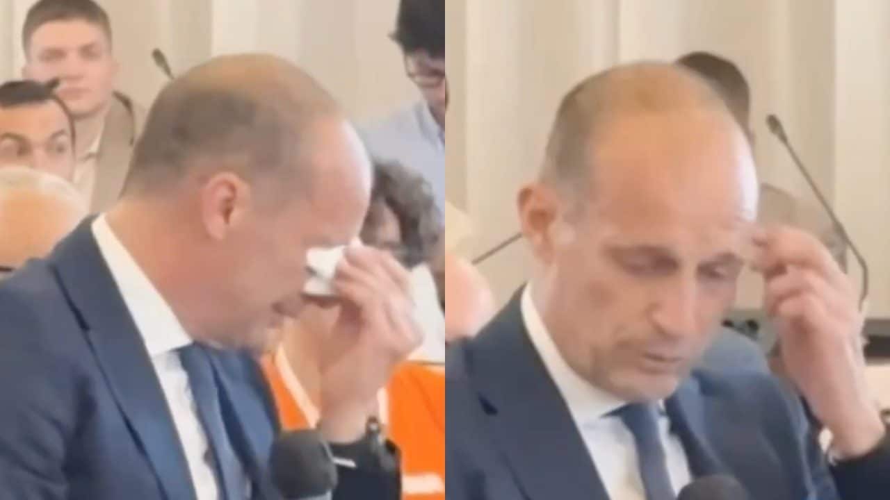 Allegri scoppia in lacrime mentre ricorda Galeone: "Era avanti di 40 anni, mi porto tutto dentro”