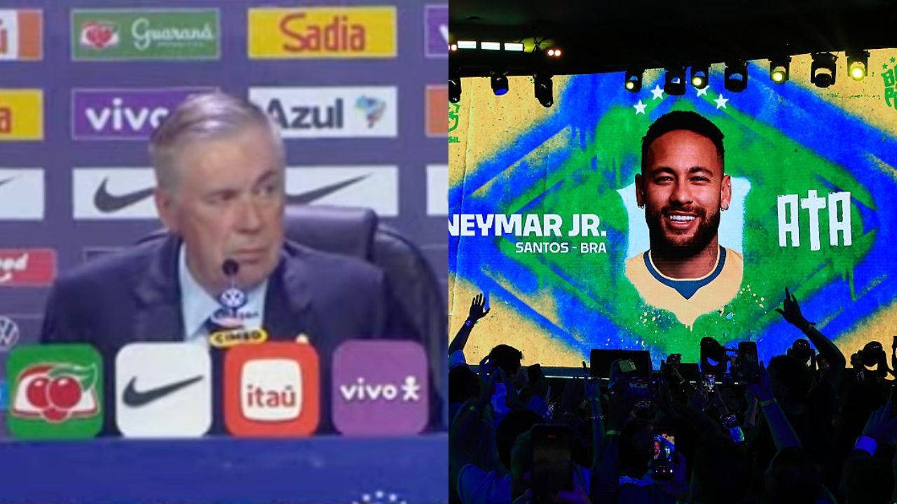 Ancelotti annuncia Neymar convocato ai Mondiali col Brasile: un boato lo interrompe