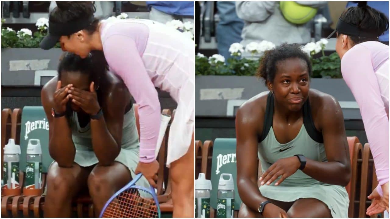 La 17enne Daphnée piange dopo aver perso al Roland Garros: l'umanità e la classe di Bianca Andreescu