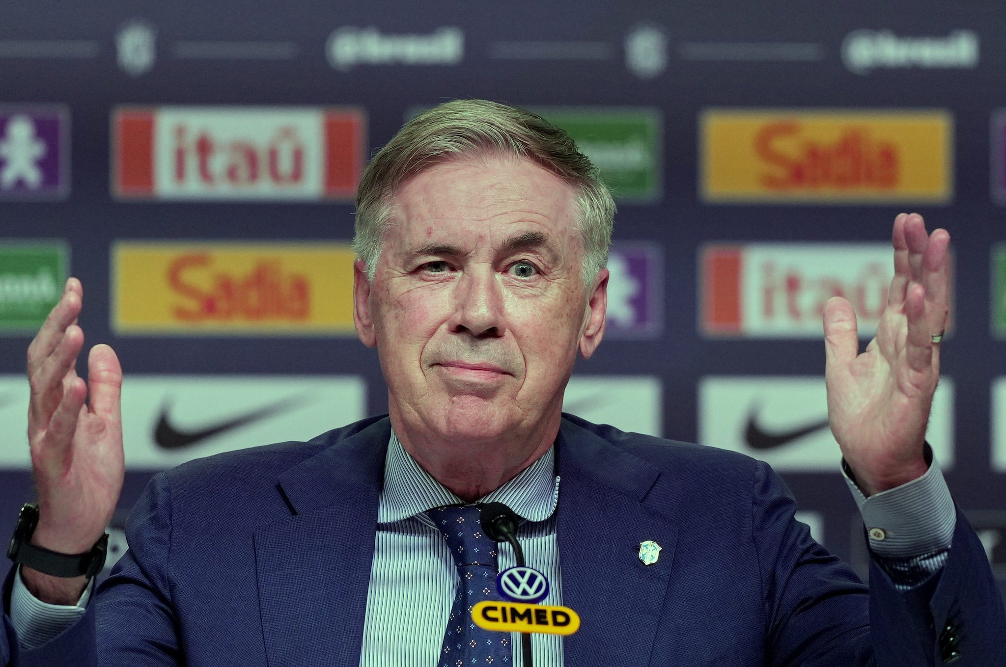 Carlo Ancelotti rinnova col Brasile, sarà CT fino al 2030: "Più tempo, più lavoro, più vittorie"