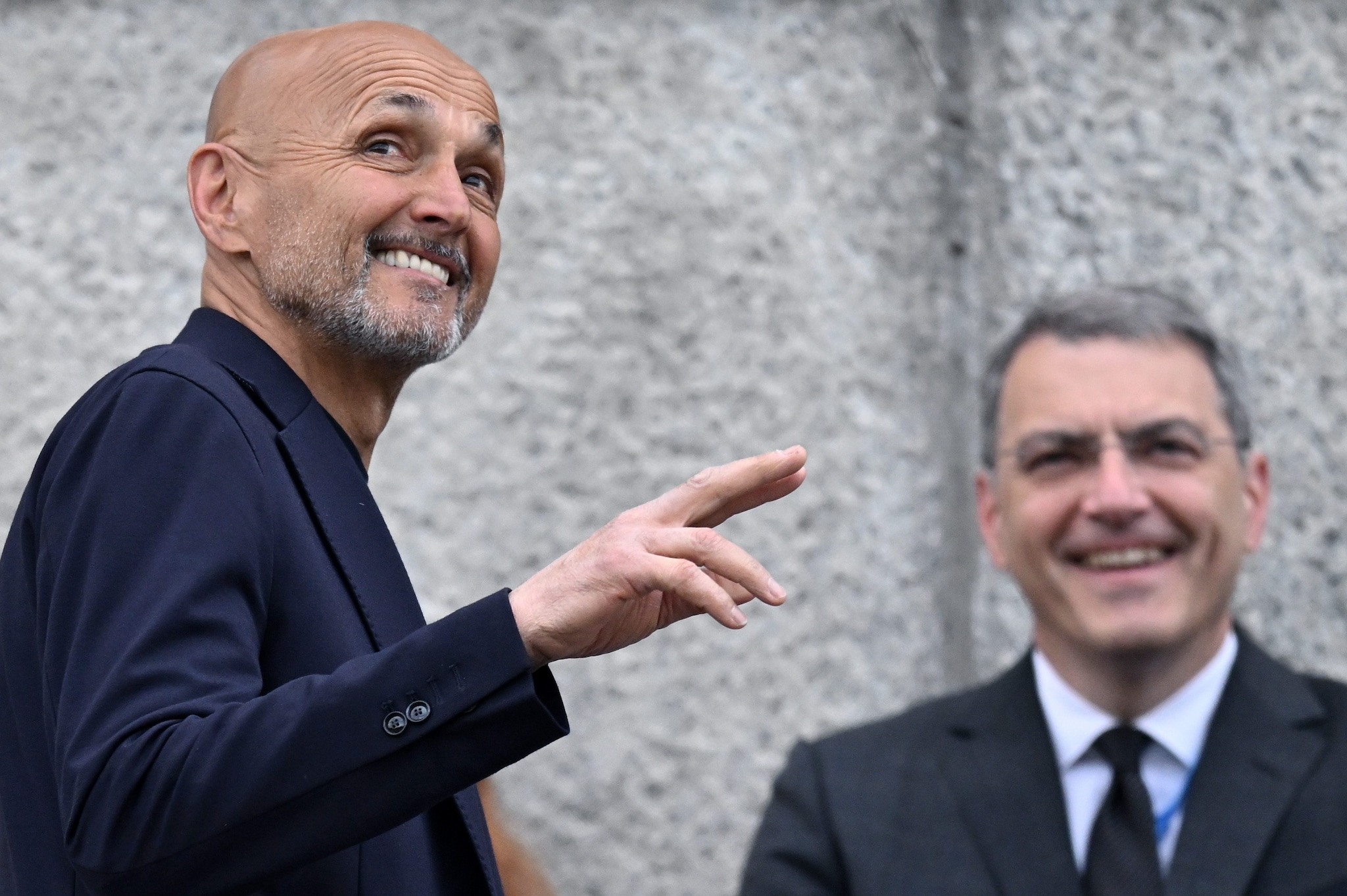Spalletti con Comolli: continueranno a essere l’asse portante della Juventus