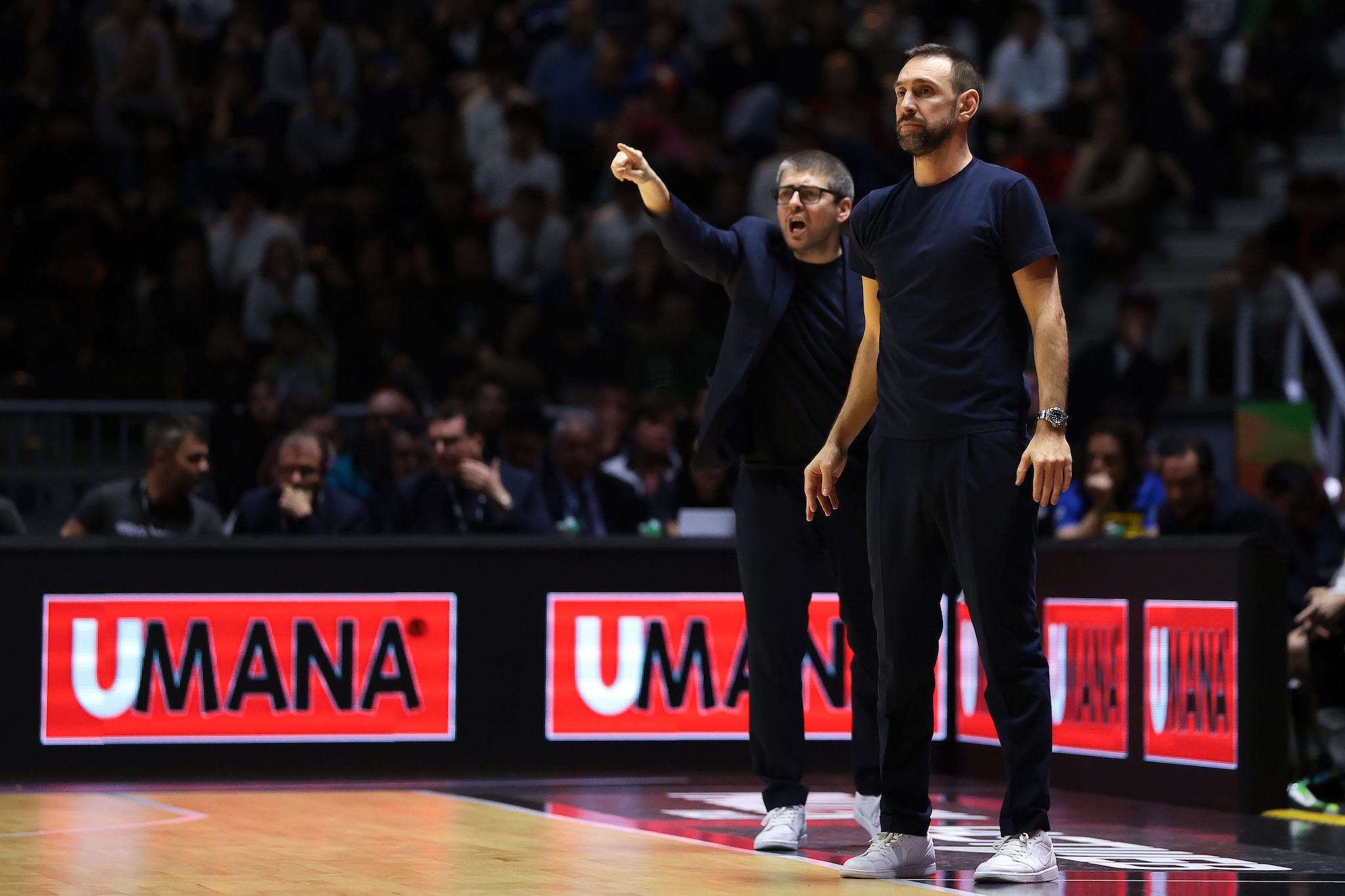 Cotelli e Peppe Poeta nel corsa della Regular Season 2024–2025.