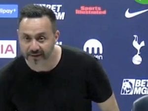 De Zerbi salva il Tottenham e ha un solo pensiero quando arriva in sala stampa: “Dov’è? Chiamatelo”