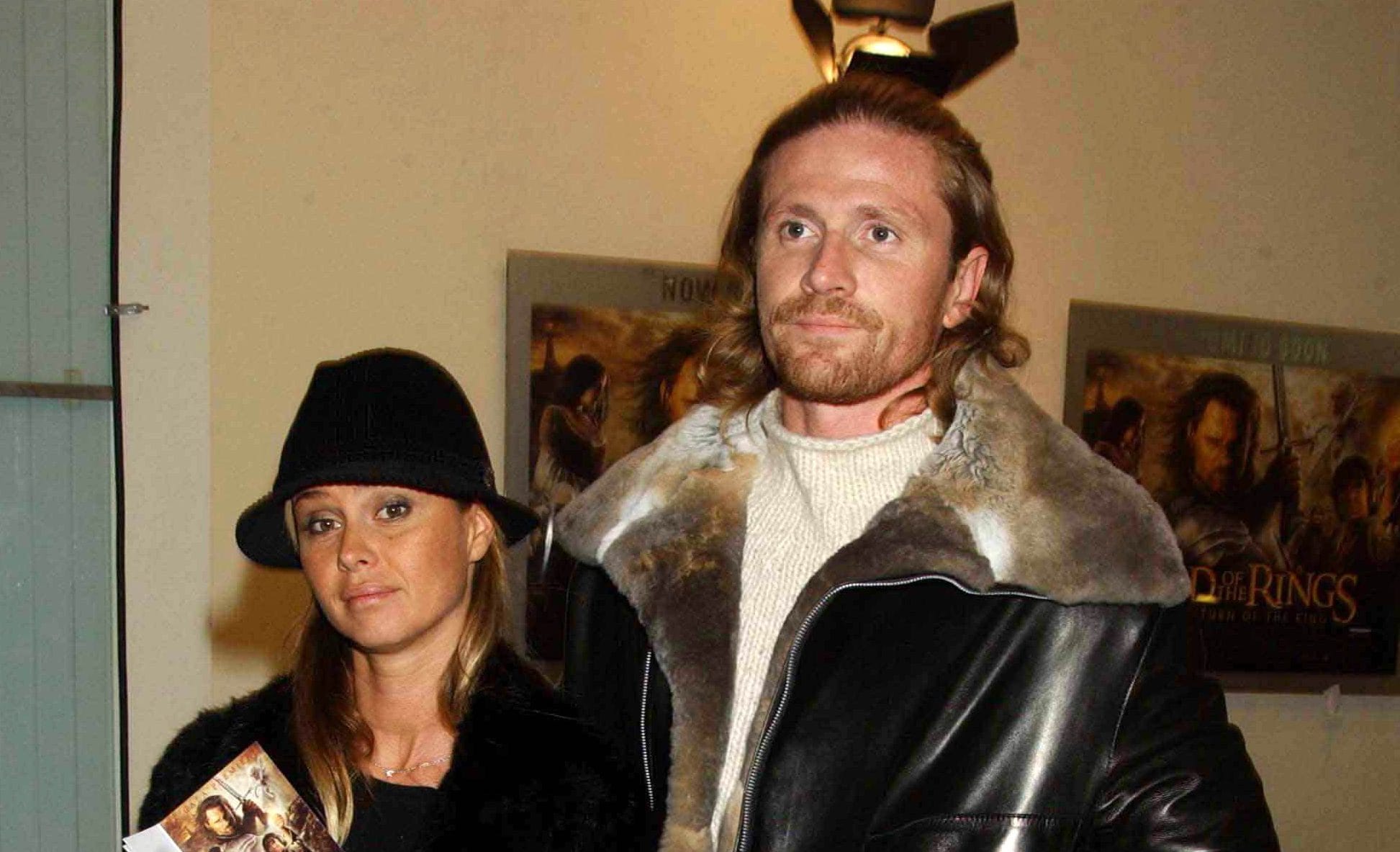 Emmanuel Petit con Agathe de la Fontaine quando le cose tra loro andavano ancora bene