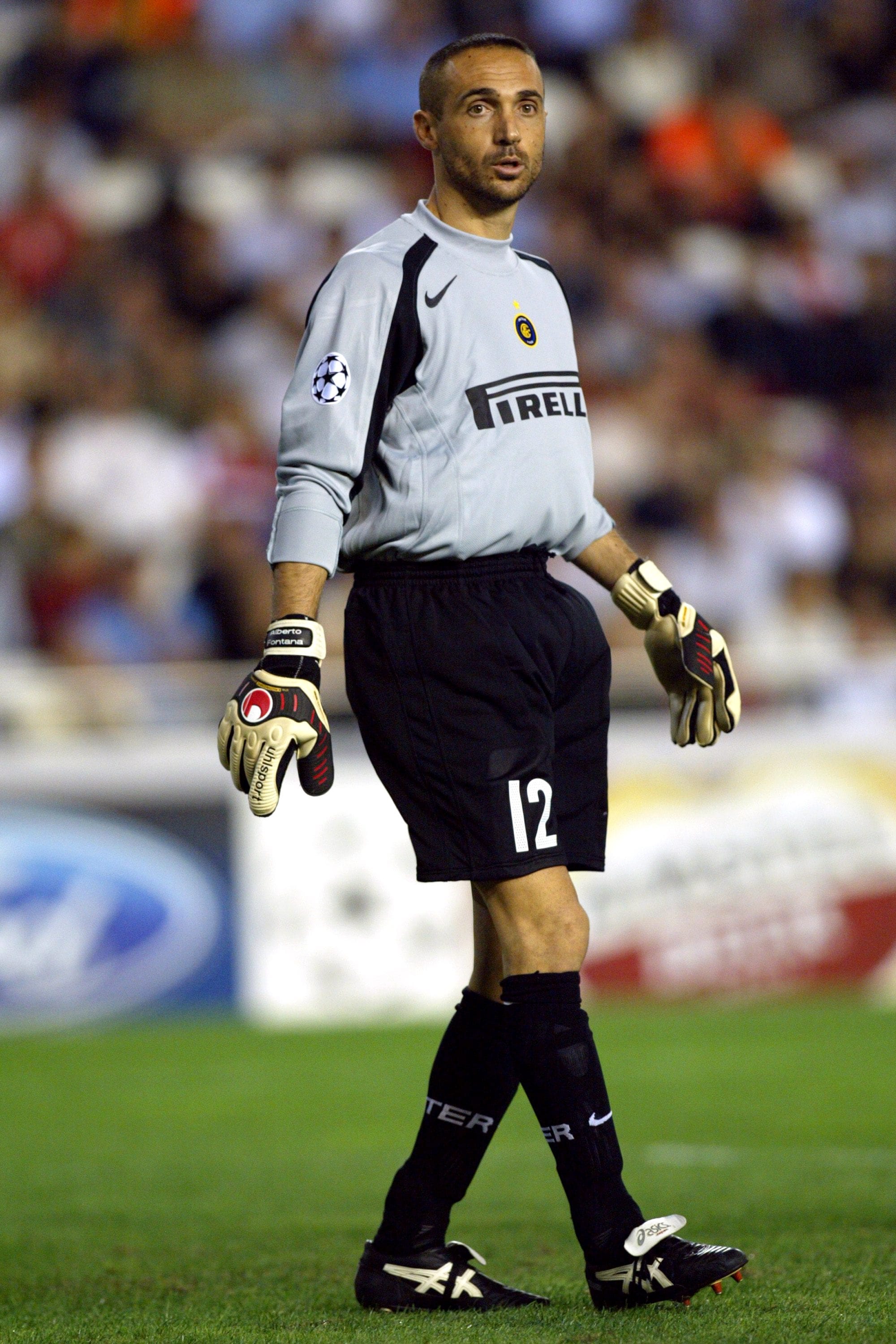 Fontana con la maglia dell’Inter.