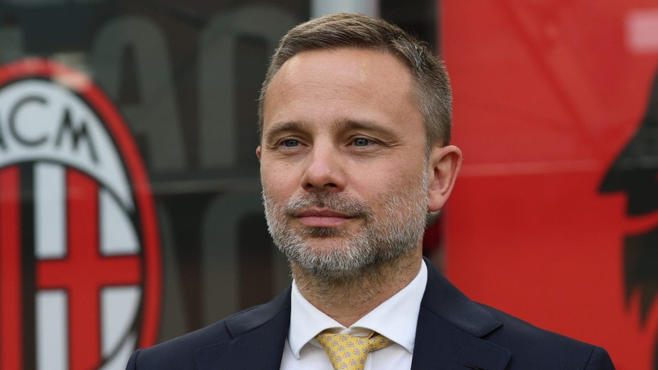 Giorgio Furlani in uscita dal Milan.
