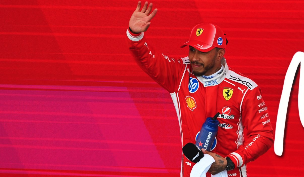 Lewis Hamilton ha ottenuto il podio 204 della carriera in F1, il secondo con la Ferrari.