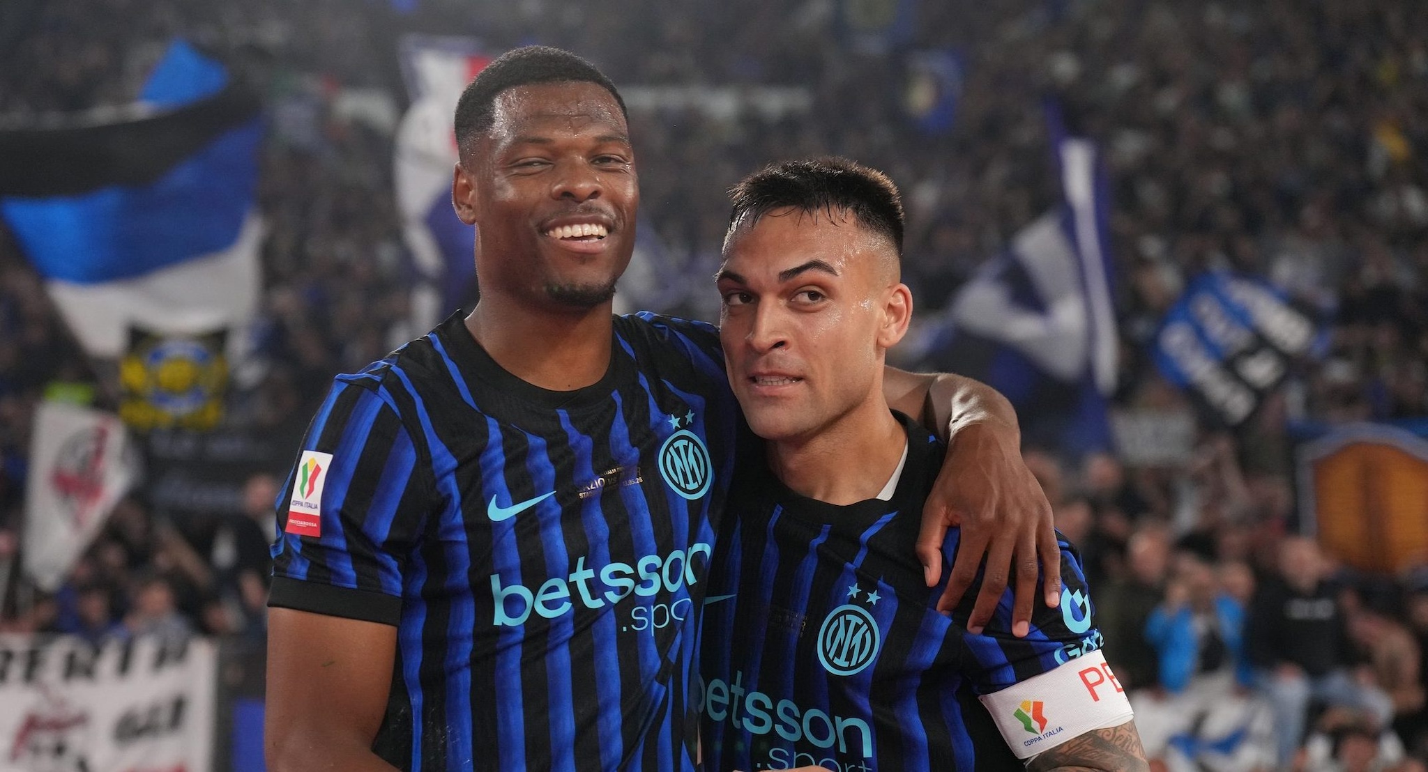 Lazio-Inter 0-2, risultato della finale di Coppa Italia: autogol di Marusic e gol di Lautaro, gli highlights
