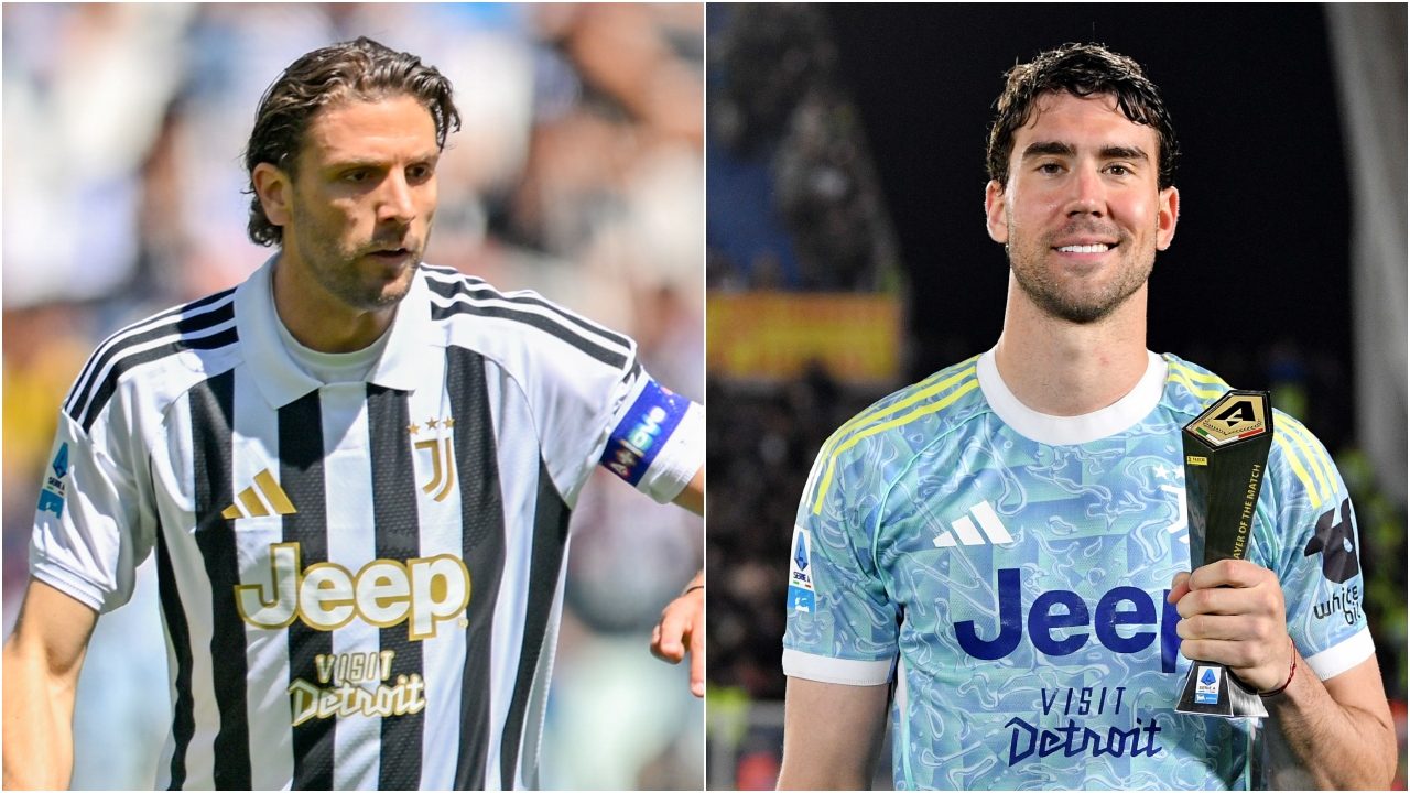 Locatelli e Vlahovic multati dalla Juventus: hanno litigato in campo nella partita con la Fiorentina