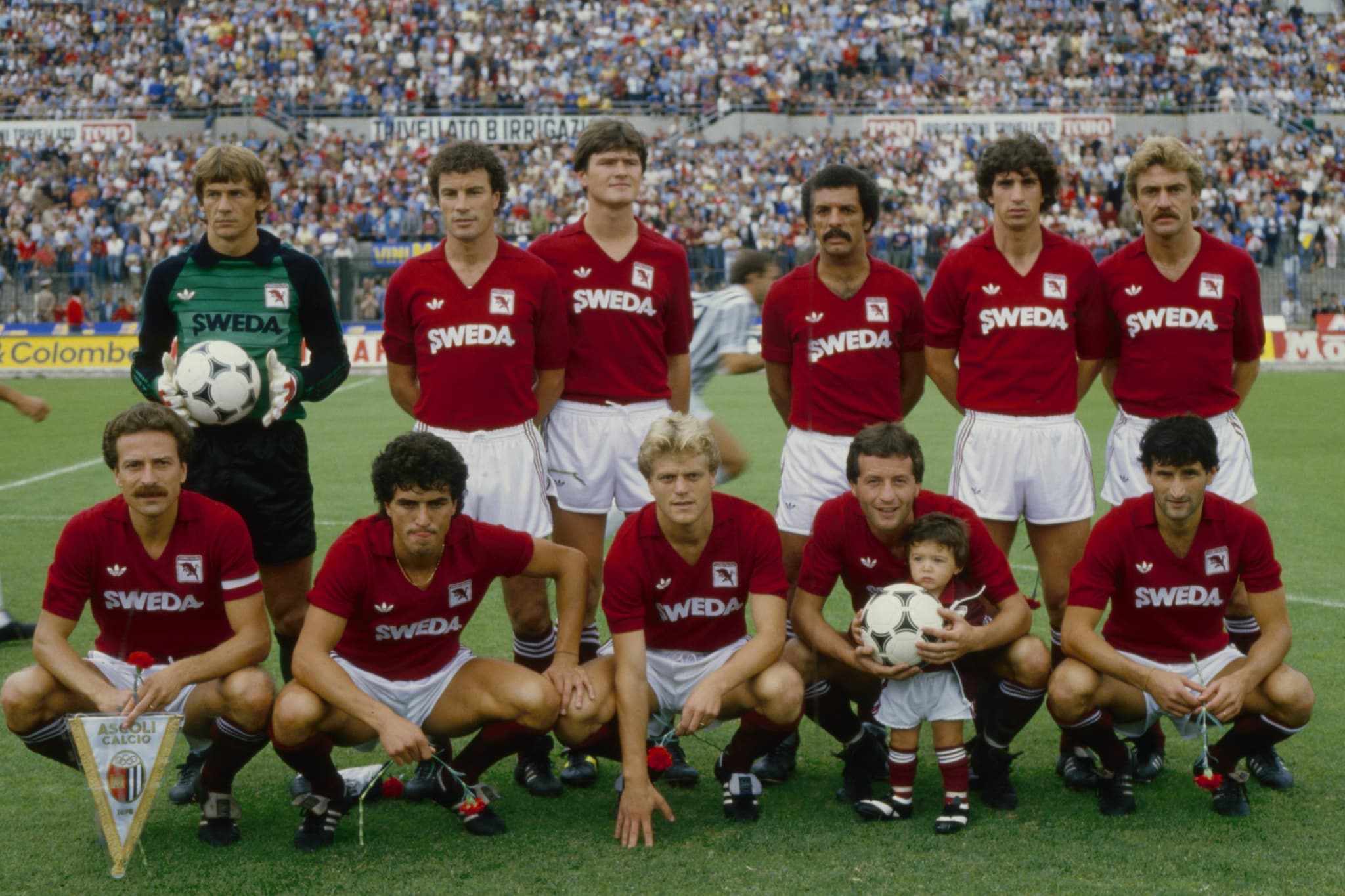 Silvano Martina con il Torino, nella stagione 1984–1985. I granata chiusero al secondo posto dietro il Verona.