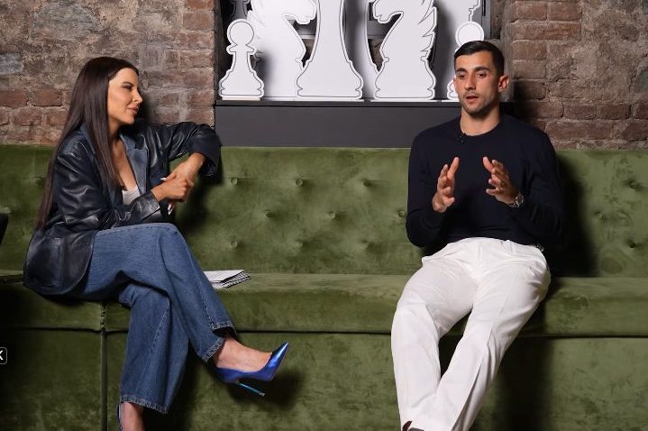 Mattia Perin con Marialuisa Jacobelli nel podcast ’The Climb’