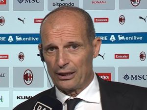 Allegri dopo Milan-Atalanta: “Buona partita per un quarto d’ora, poi abbiamo preso gol”. Ma è falso