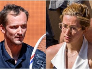 L’eliminazione di Medvedev a Parigi è una seduta di psicoanalisi con la moglie: “Me ne devo andare?”